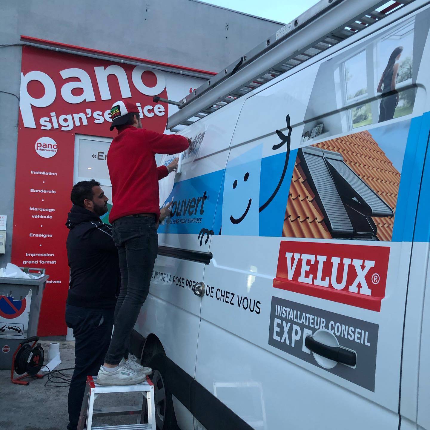 Marquage Flocage Covering véhicule Marseille