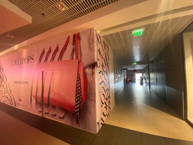 Décoration adhésive Lollipops galerie marchande