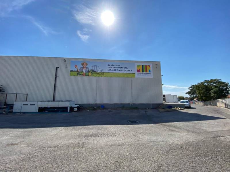 toile tendu format xxl Marché de Marseille