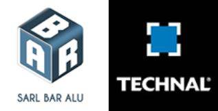 Fourniture et pose de menuiseries aluminium Technal Marseille BAR ALU