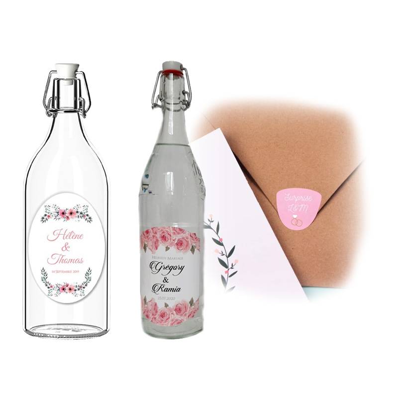 étiquettes bouteille